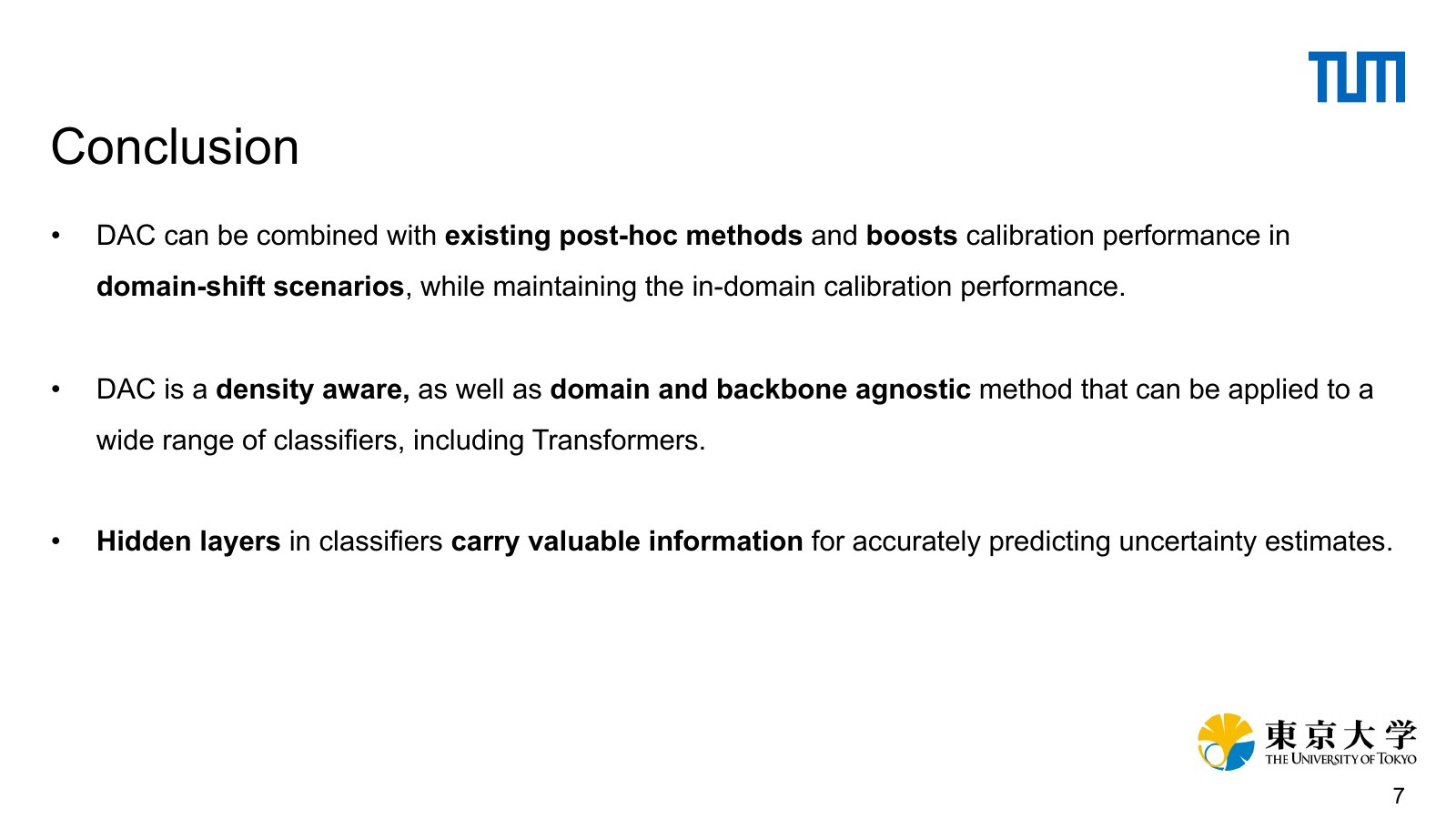 Beyond In-Domain Scenarios: Robust Density-Aware Calibration slide 7